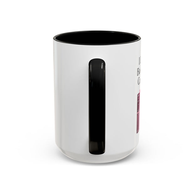 'I Like Big Books and I Cannot Lie' Accent Coffee Mug