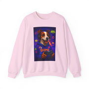Gaming Jack Russell Controller sweatshirt | Retro Arcade Gamer Puppy Graphic