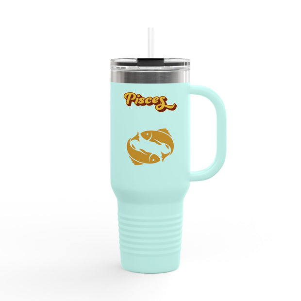 'Pisces' Insulated Travel Mug, 40oz