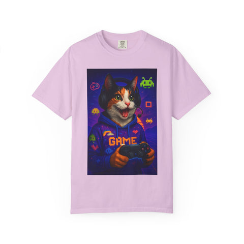 Game On Tricolored Cat Unisex T-shirt
