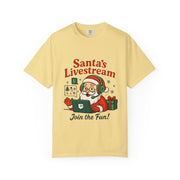 'Santa Livestream: Join the Fun! ' T-Shirt