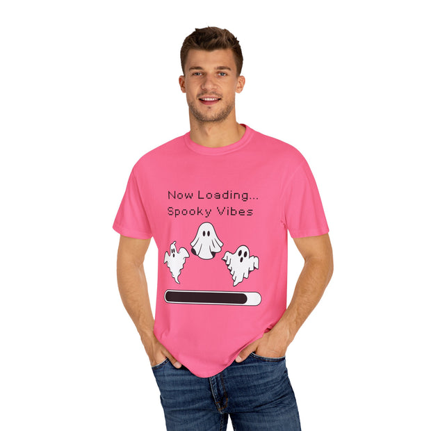 'Now Loading...Spooky Vibes' Unisex T-Shirt