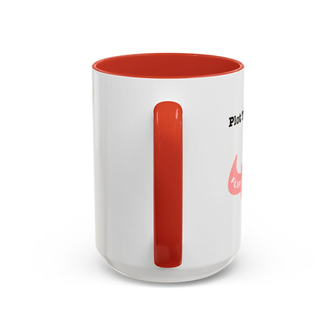 'Plot Twist Energy' Accent Coffee Mug
