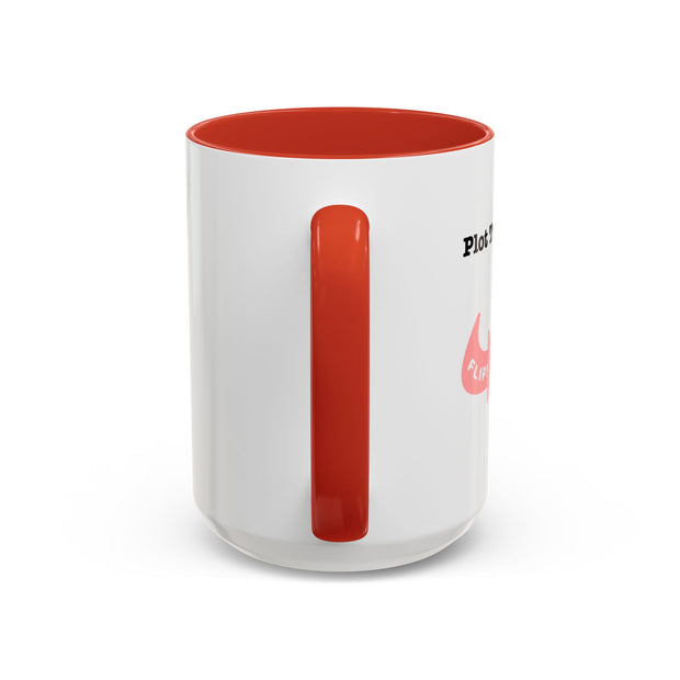 'Plot Twist Energy' Accent Coffee Mug