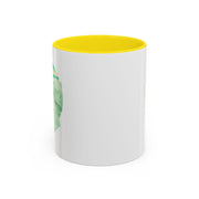 Green Planet Wrapped In A Bow Accent Coffee Mug