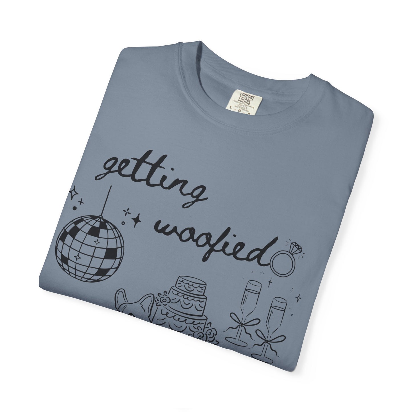 Getting Woofied Bachelorette Shirt Dog Bachelorette Shirt Dog Themed Bach Party Shirts Dog Lovers Wedding Shirts Dog Bridal Party Tees