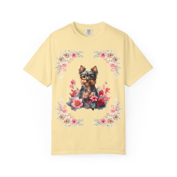 Geeky Goddess Yorkie Unisex T-Shirt