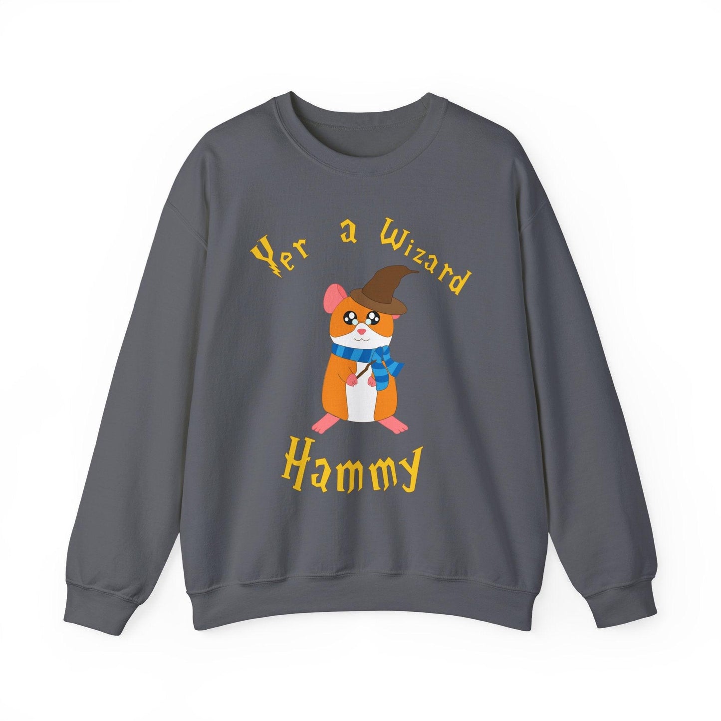 Hammy Wizard Hamster Sweatshirt | Cute Wizard Hamster Crewneck