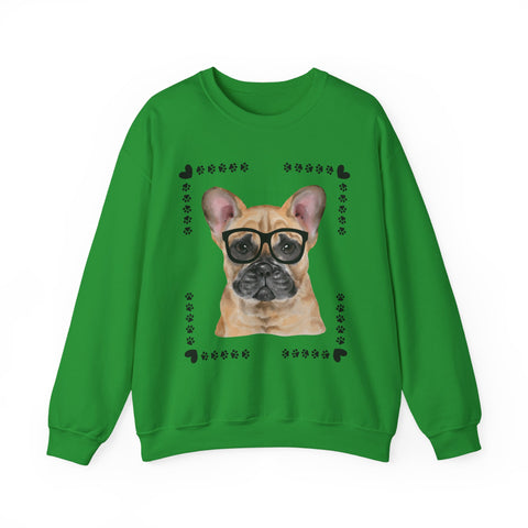 Geeky Good French Bulldog Unisex Sweatshirt