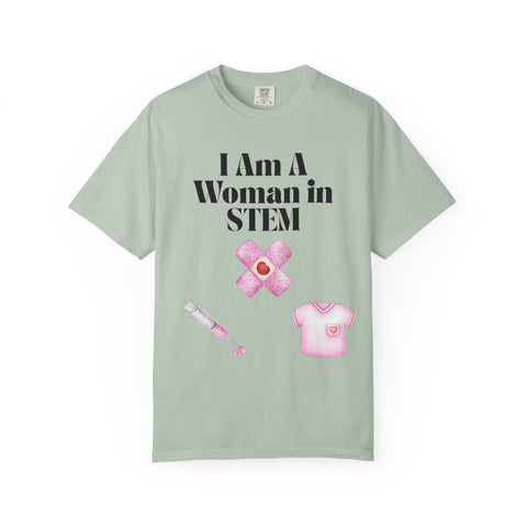 'I Am A Woman in STEM' Nurse Unisex T-Shirt