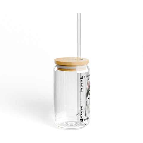 Geeky Good Siberian Husky Sipper Glass