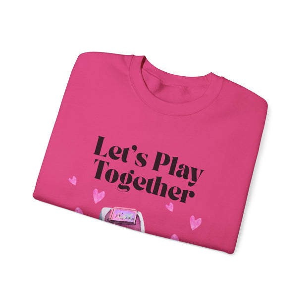 'Let's Play Together' Unisex Crewneck Sweatshirt
