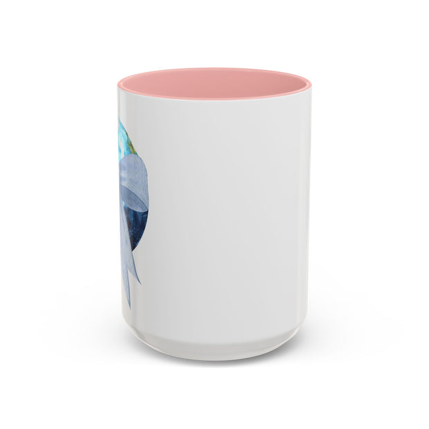 Earth Wrapped In A Bow Accent Coffee Mug