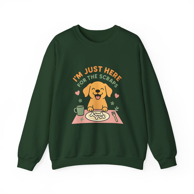 Playful Dog Sweatshirt for Pet Lovers, Unisex Crewneck, Cozy Gift for Dog Owners, Animal Lovers, Cute Pet-Themed Apparel