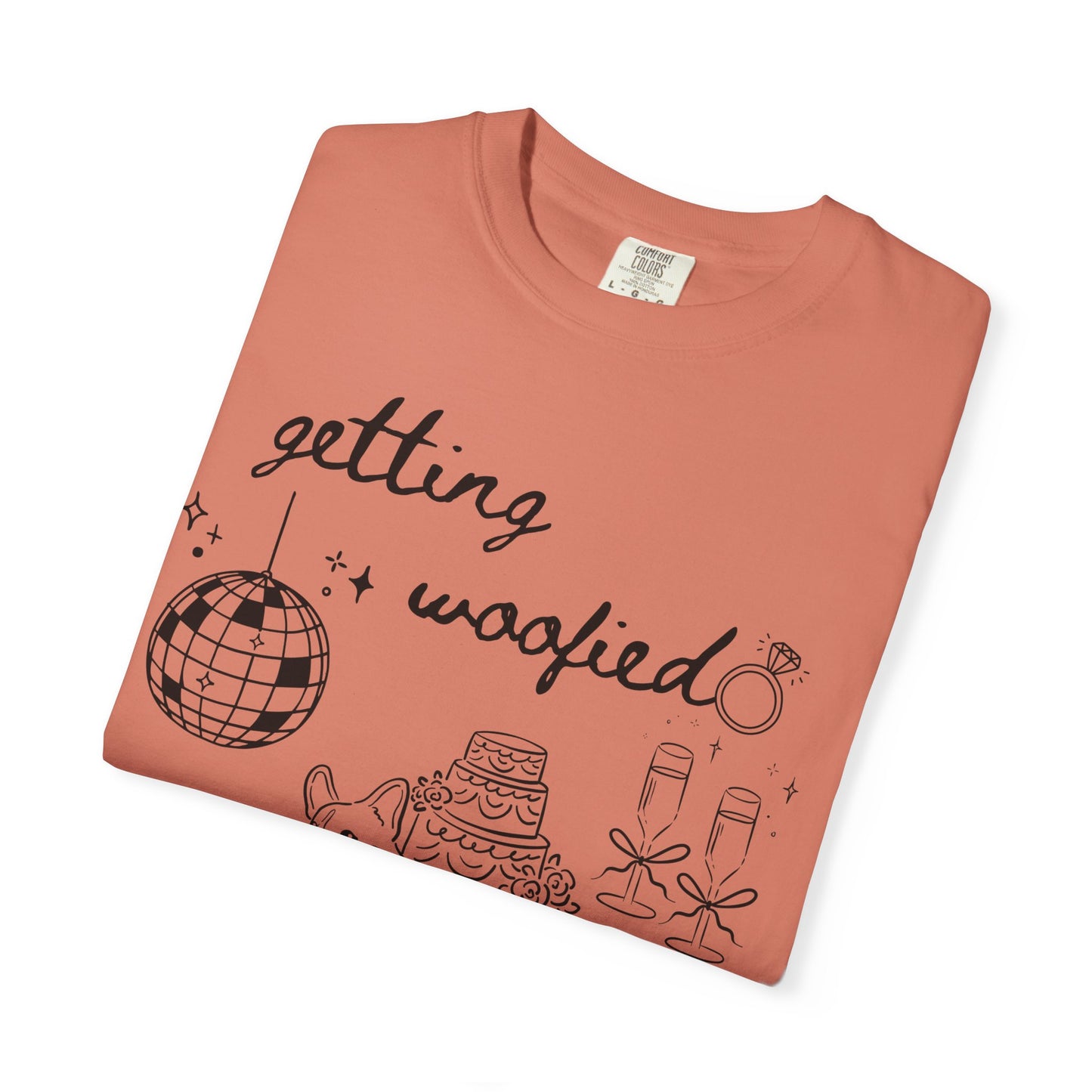 Getting Woofied Bachelorette Shirt Dog Bachelorette Shirt Dog Themed Bach Party Shirts Dog Lovers Wedding Shirts Dog Bridal Party Tees