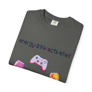 'Energy Drink Activated' Gamer Unisex T-Shirt