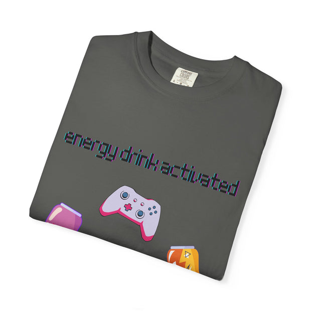 'Energy Drink Activated' Gamer Unisex T-Shirt
