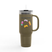 'Energy Drink Activated' Insulated Travel Mug, 40oz