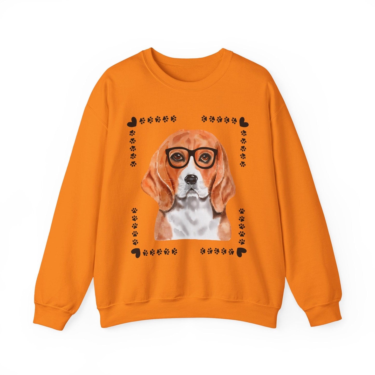 Geeky Good Beagle Unisex Crewneck Sweatshirt