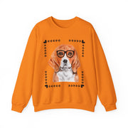 Geeky Good Beagle Unisex Crewneck Sweatshirt