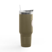 Astronaut Flying To The Moon Insulated Travel Mug, 40oz
