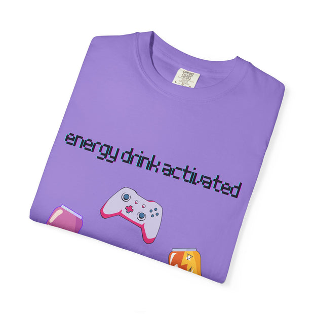 'Energy Drink Activated' Gamer Unisex T-Shirt