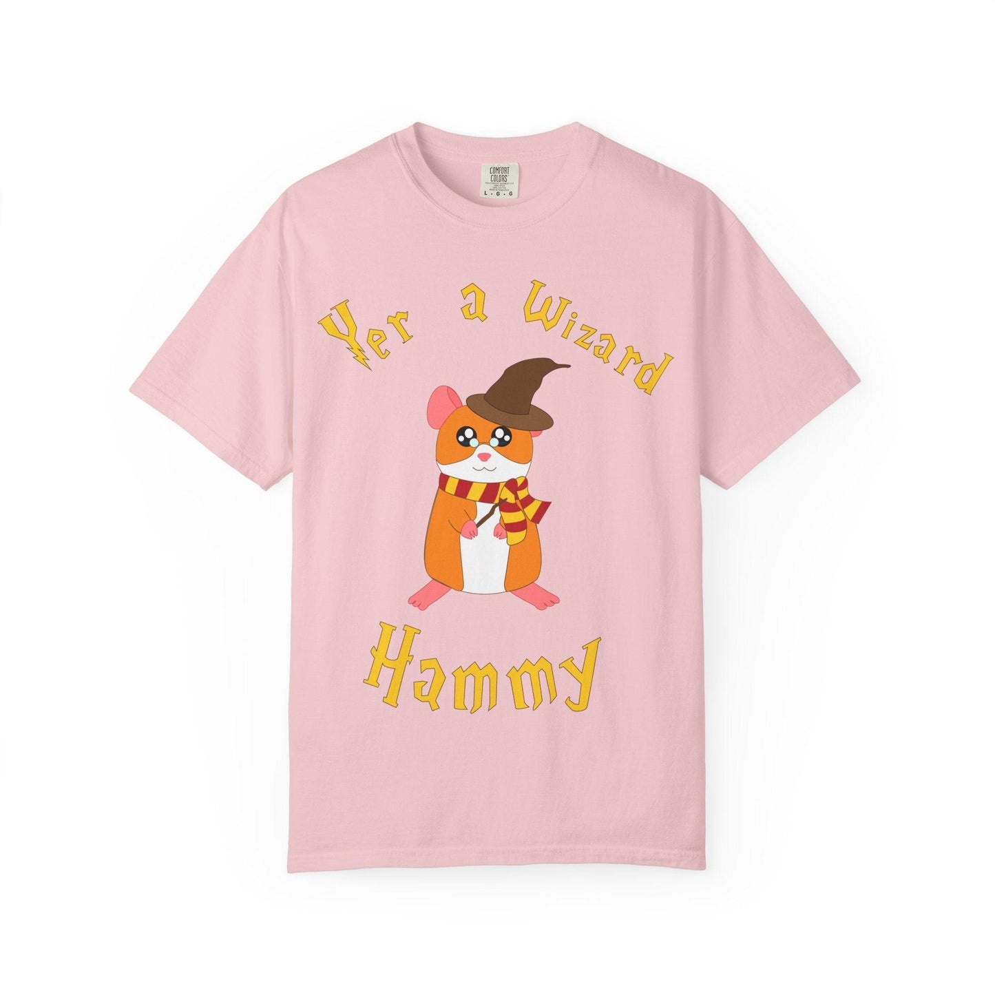 Hammy Wizard Hamster T-Shirt | Cute Spellcaster Illustration