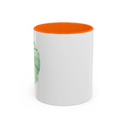 Green Planet Wrapped In A Bow Accent Coffee Mug