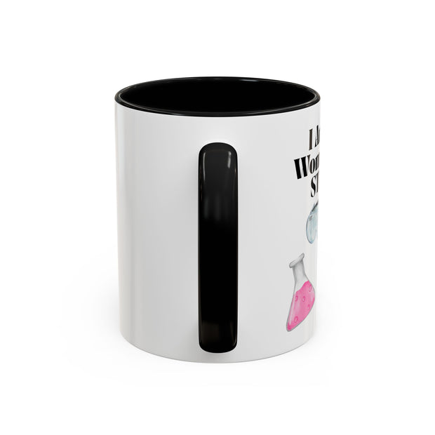 'I Am A Woman In STEM' Scientist Accent Coffee Mug