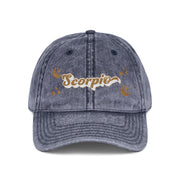 'Scorpio' Vintage Embroidered Cap