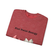 'Plot Twist Energy' Unisex Crewneck Sweatshirt