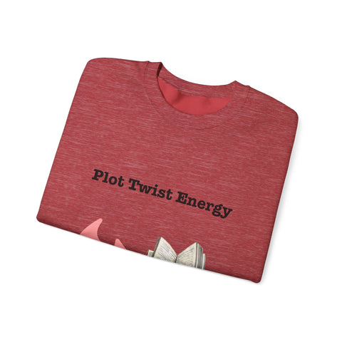 'Plot Twist Energy' Unisex Crewneck Sweatshirt