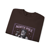 North Pole Speakeasy Crewneck Sweatshirt | Cozy Holiday Gift | Winter Wear | Christmas Sweatshirt | Unisex Comfy Apparel