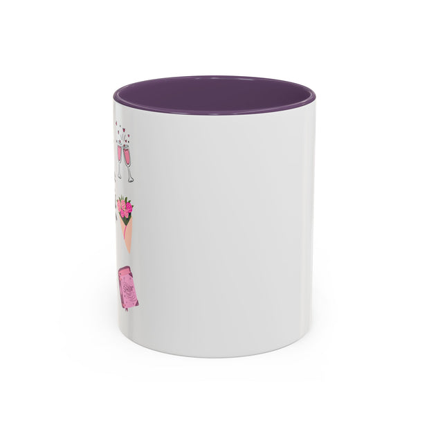 'Side Quest: Bridesmaid Duties' Accent Coffee Mug