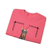 Geeky Good Doberman Unisex Crewneck Sweatshirt