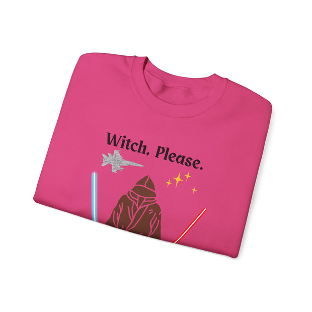 'Witch, Please. Too Much Magical To Handle.' Unisex Crewneck Sweatshirt