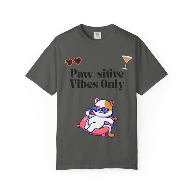 'Paw-sitive Vibes Only' Unisex T-Shirt