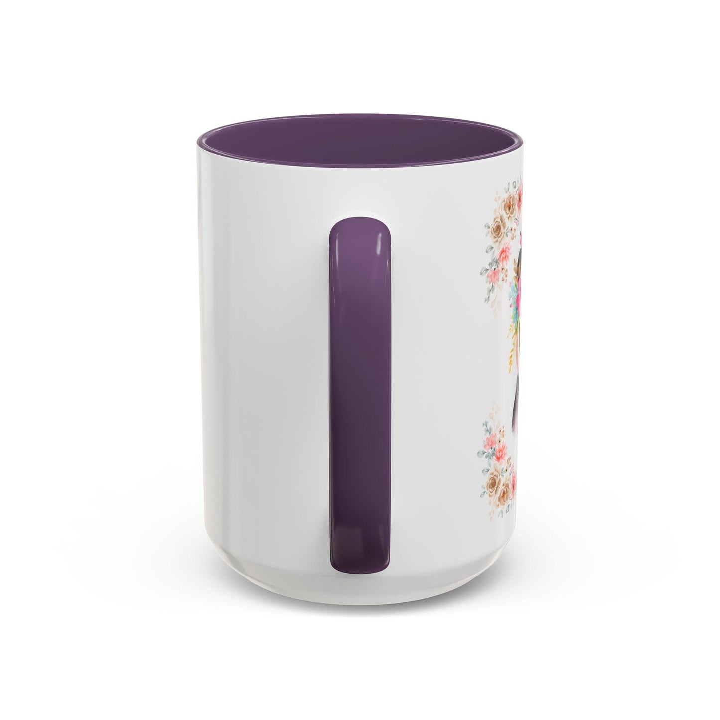 Geeky Goddess Panda Accent Coffee Mug