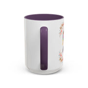 Geeky Goddess Panda Accent Coffee Mug