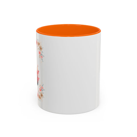Geeky Goddess Yorkie Accent Coffee Mug