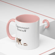 'Espawresso Yourself' Pug Accent Coffee Mug