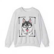 Geeky Good Siberian Husky Unisex Crewneck Sweatshirt