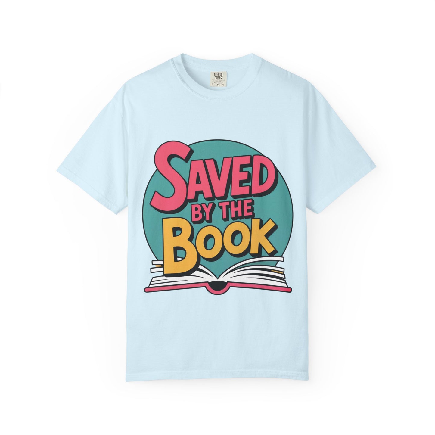 Saved by the Book T-Shirt, Book Lover Graphic Tee, BookTok Reader Shirt, Cute Reading T-Shirt, Library Lover Gift for Women