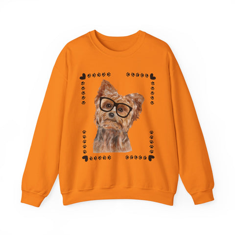 Geeky Good Yorkie Crewneck Sweatshirt
