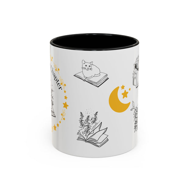 'Just One More Chapter' Accent Coffee Mug