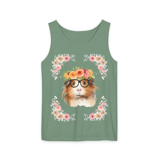 Geeky Goddess Guinea Pig Unisex Tank Top