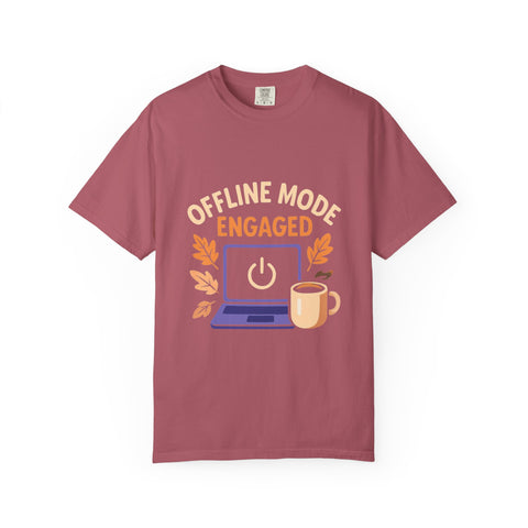 Offline Mode Engaged T-Shirt | Cozy Relaxation Tee, Perfect for Stay-at-Home Days, Unisex Gift for Tech Lovers, Cute Coffee Lover [...]