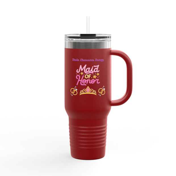 'Main Character Energy: Maid of Honor' Insulated Travel Mug, 40oz