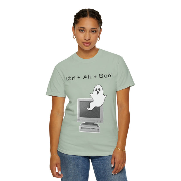 'Ctrl + Alt + Boo!' Unisex T-shirt