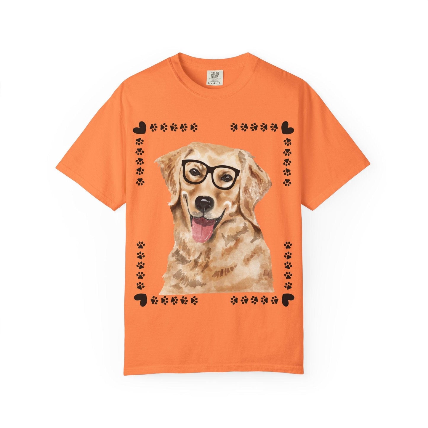 Geeky Good Golden Retriever Unisex T-Shirt